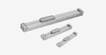 ロッドレスシリンダ